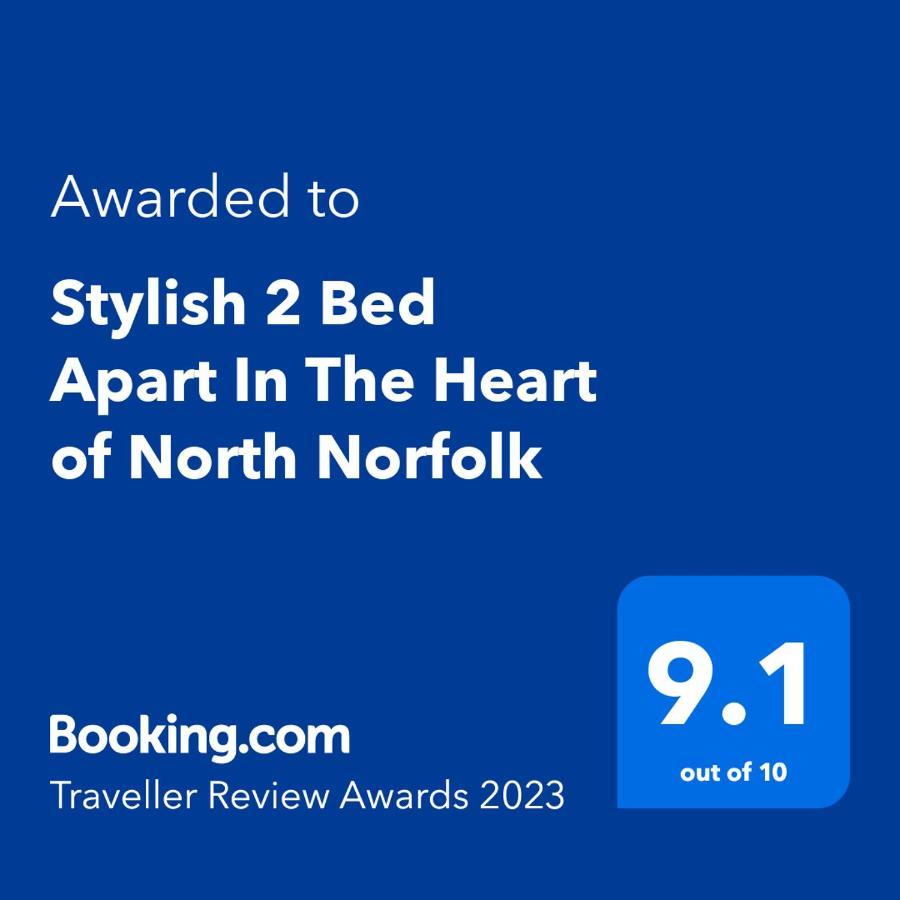 Stylish 2 Bed Apart In The Heart Of North Norfolk Норт-Уолшем Экстерьер фото